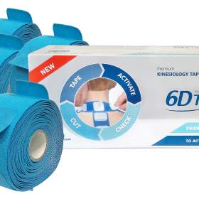 4 Stk. 6D Tape (5m/rulle)