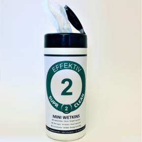 SUPR 2 CLEAN Mini WETKINS beholde med 50 ark